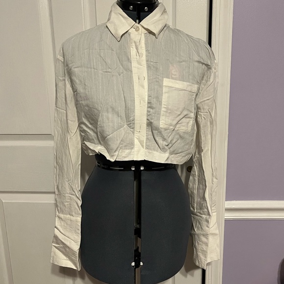 NWOT Camila Coehlo Samira Crop Top - Picture 2 of 5